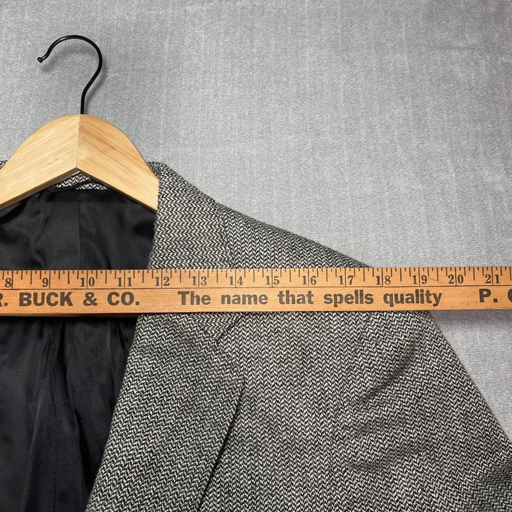 Circle S Dallas Texas Mens‎ Gray Tweed Western Sport Coat Blazer Suit Jacket 40R